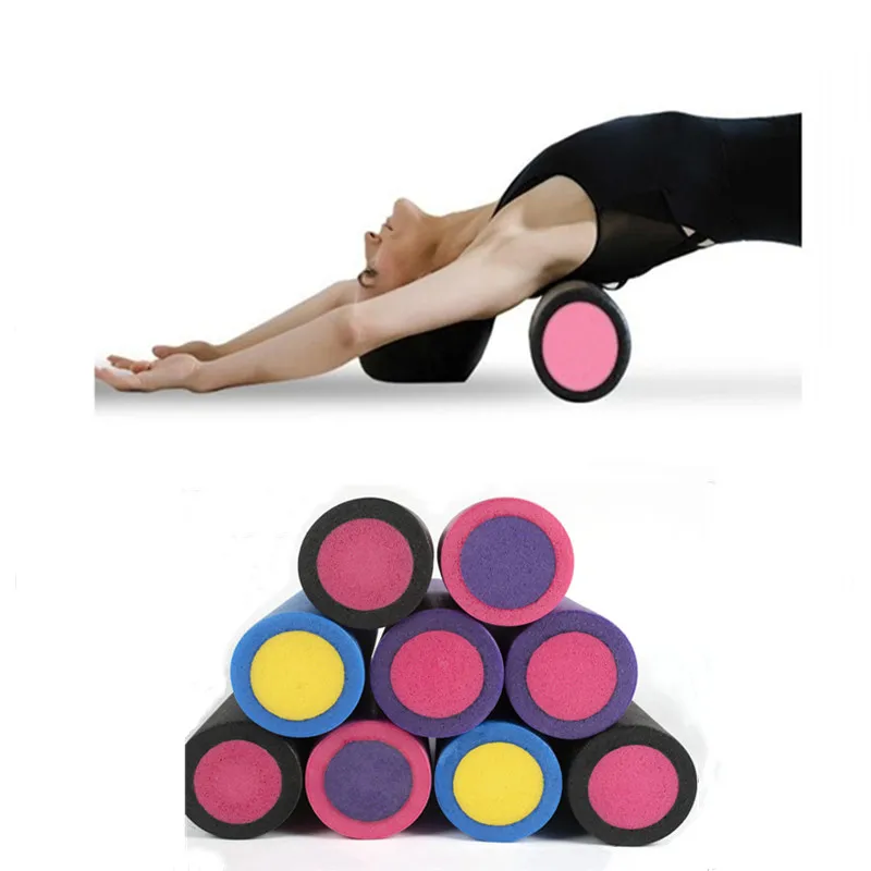 New Yoga Block Roller Massage Epe Fitness Foam Roller Muscle Relaxation Roller Fitness Pilates Body Exercises Massage Stick