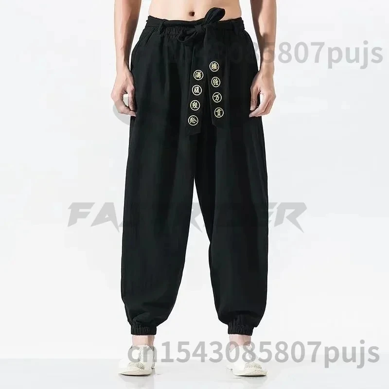 Tai Chi Pants Wu Shu Pants Chinese Style Martial Art Kung Fu Wing Chun Pants Big Size M-5XL