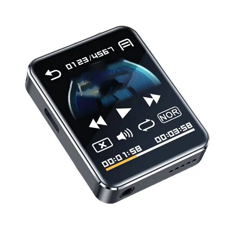 abzw-mp3ウォークマン電子書籍-レコーダー177インチタッチスクリーンmp3プレーヤーbluetoothスピーカーポータブルhifiミュージックプレーヤー