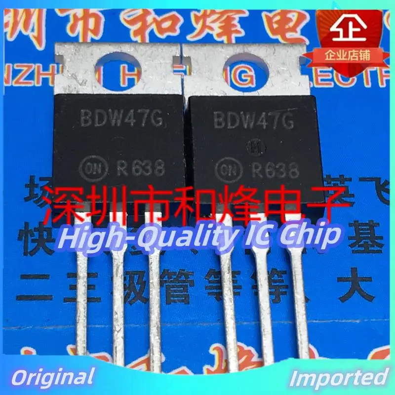 

Импортный оригинальный чипсет BDW47G TO-220 100V 15A, лучшее качество, интегральная схема, 10 шт.-30 шт.