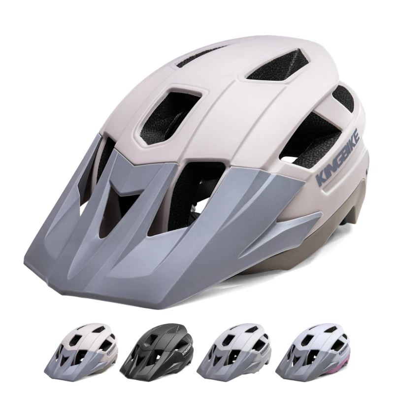 

Helmet KINGBIKE MTB Ventilated Airflow design Impact-resistant Unisex Urban commute U Lightweightnibody construction