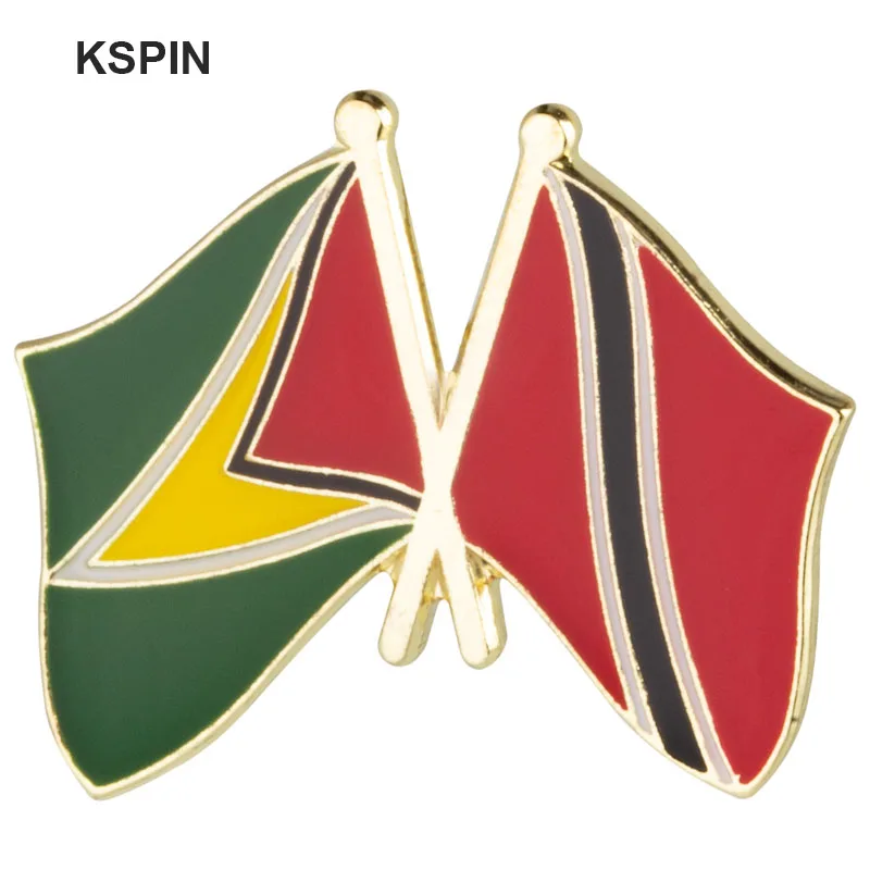 Guyana Flag Badge Brooch Natinal Lapel Pins Flag Lapel Pins Country Flag Badge