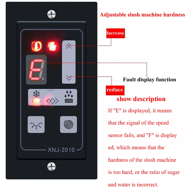 آلة ذوبان الثلج 220 فولت آلات طين كهربائية صانع المشروبات الباردة صنع العصائر آلة صنع الثلج الرملي