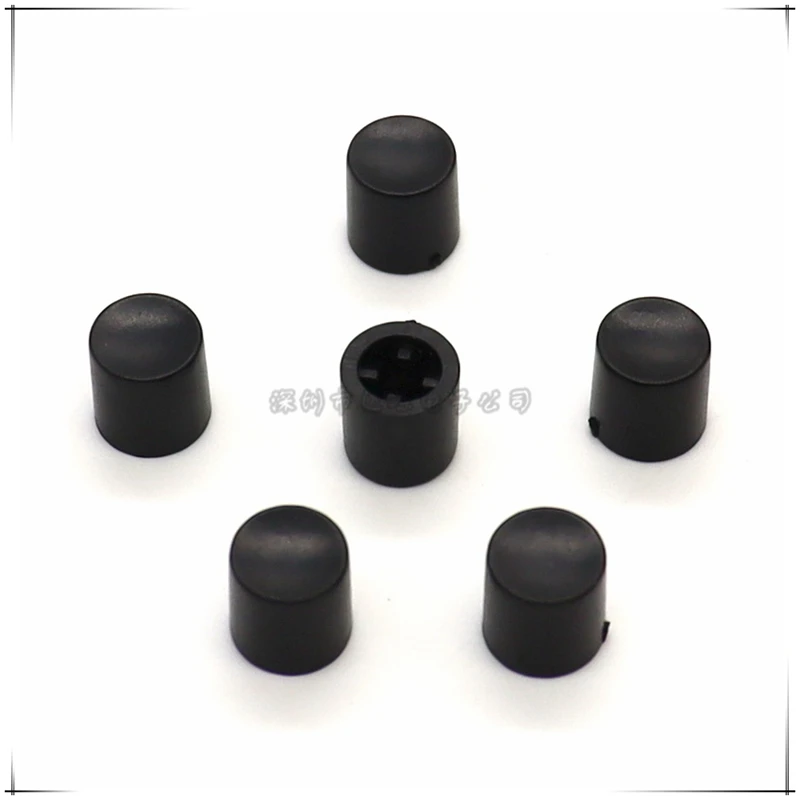 10PCS 8.5×8.5MM Plastic button cap tact Switch cap self-lock Power switch button cap aperture 3.2MM