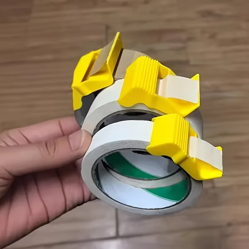 Portable Small and Practical Tape Cutter Painter's Tape Cover Tape Divider Cute Tape Dispenser Painting Accessories Tape - Detail 1