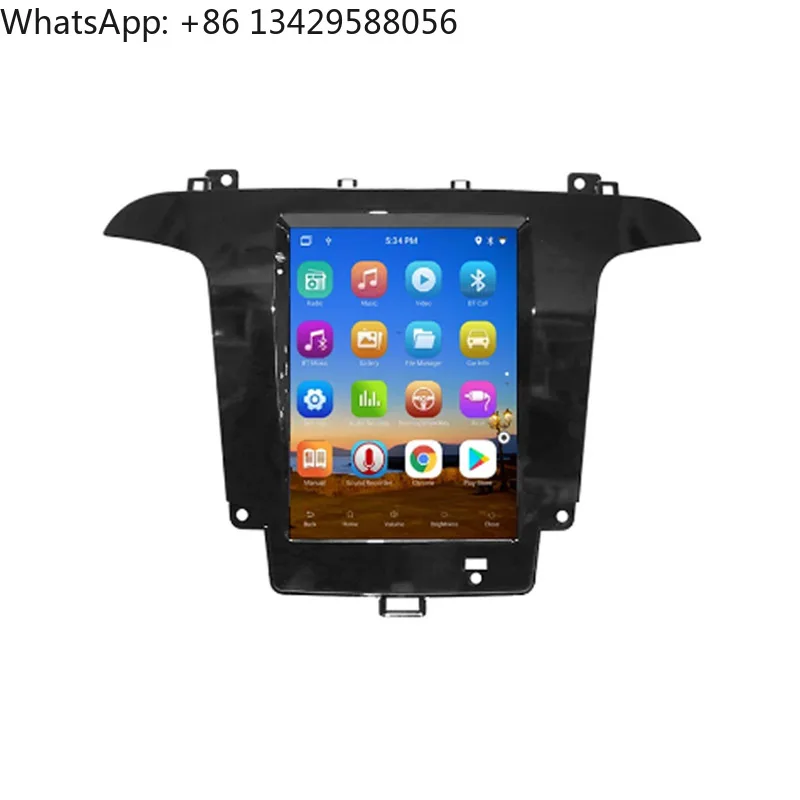 Car Radio for Ford Galaxy S Max 2007-2015 C MAX GPS Navigation Multimedia Video Player Auto Stereo Tesla Style Android
