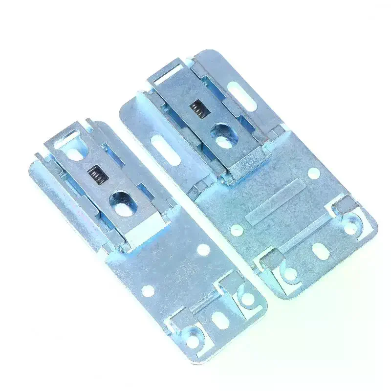 Heavy-Duty DIN Rail Clip HS-X35 For Standard 35mm Electrical Component Mounting,Zinc Alloy Casting Salt Spray Resistance