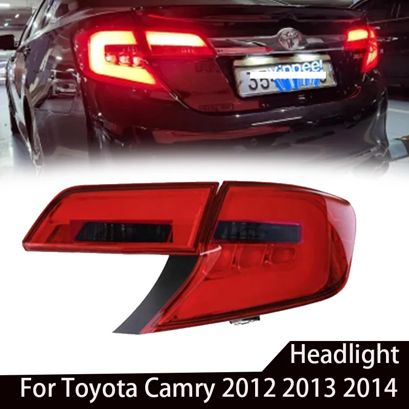 

Car MIDDLE EAST TYPE One Set LED Taillight With Running Light Reverse Light Turn Signal For Toyota Camry 2012 2013 2014