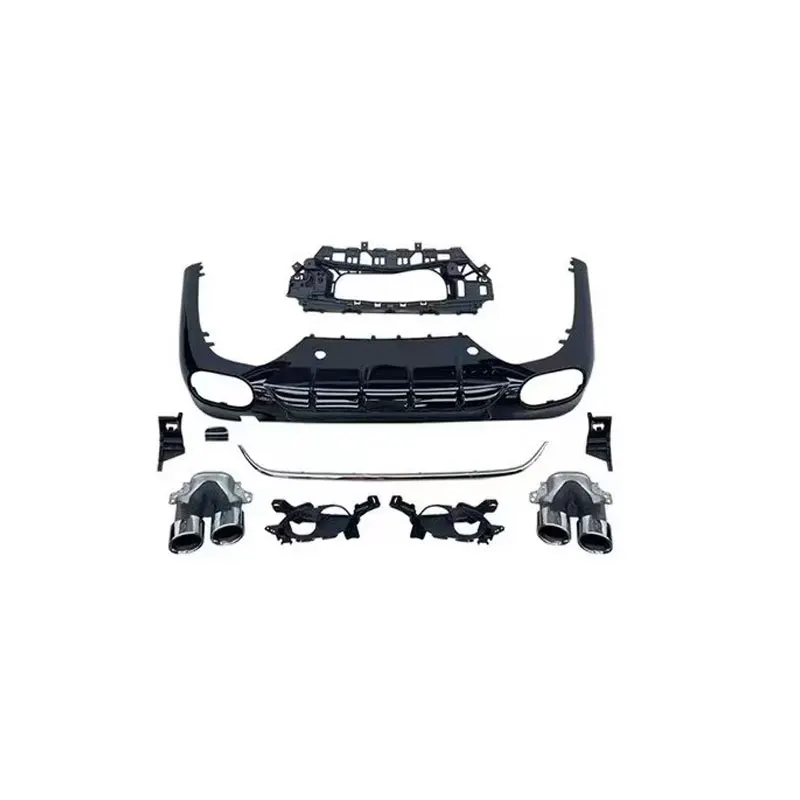 

E53 Style Diffuser for Benz 2024-2025 E-class W214 Upgrade E53 AMG Diffuser with Exhaust Pipe
