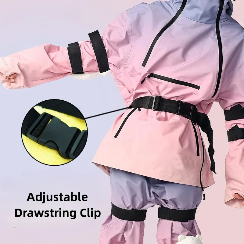 Skiing Hip Protectors Anti-Fall Gear Buttocks Skating Sports Adult Child Protective Gear Knee Pads Cute Turtle Bear Soft Warm