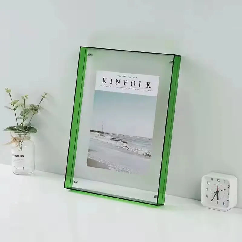 Enorm Groot Formaat Gekleurd Acryl Frame Diy Poster Muur Gemonteerd Groot Formaat Fotolijst Schilderij Hal Slaapkamer Muur Woonkamer Vergroot
