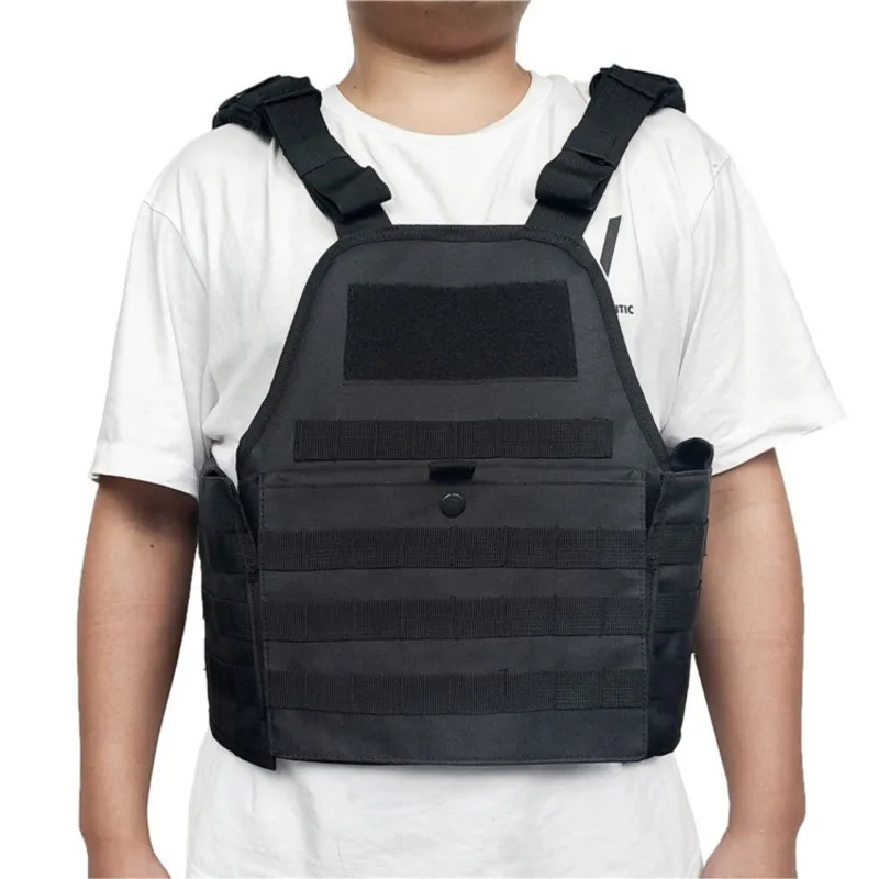 Duty Vest Law Enforcement Modular Combat Trainer Training Weight Adjustable Breathable 3D Mesh Liner MOLLE Support