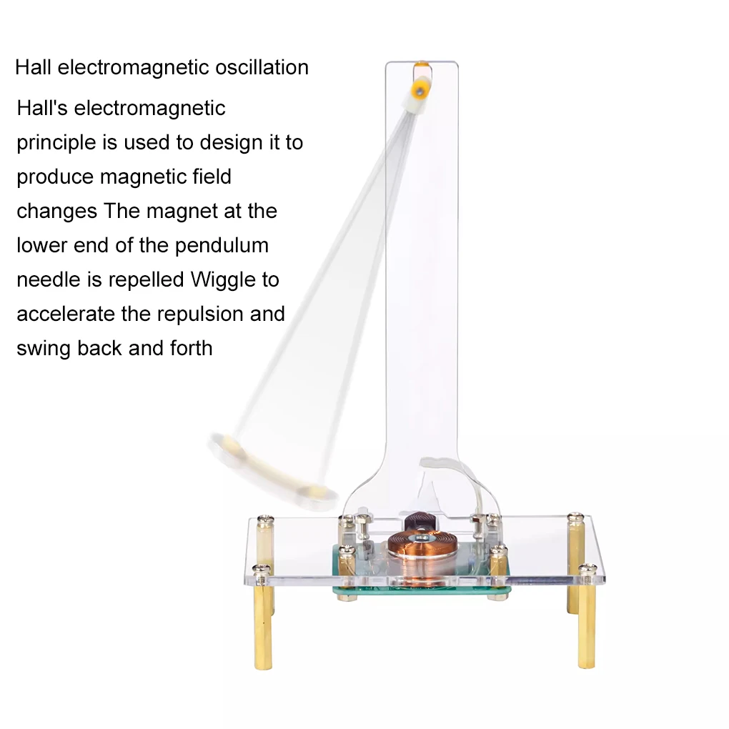 DIY Electromagnetic Swing Induction Kit PCB Teaching Training Oscillator Welding Production Kit