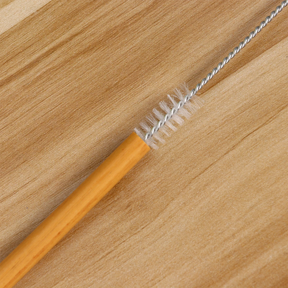 

20 pcs Bamboo Straw Reusable Drinking Supplies Eco Friendly For Outdoor Picnic Hiking Trip Office Use With Cleaning