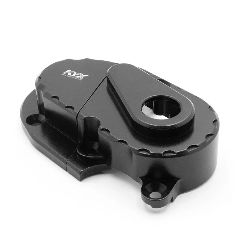KYX Racing CNC Transmission Case Cover Upgrades Parts Accessories for 1/10 RC Crawler Car Axial Capra Unlimited Trail Buggy UTB
