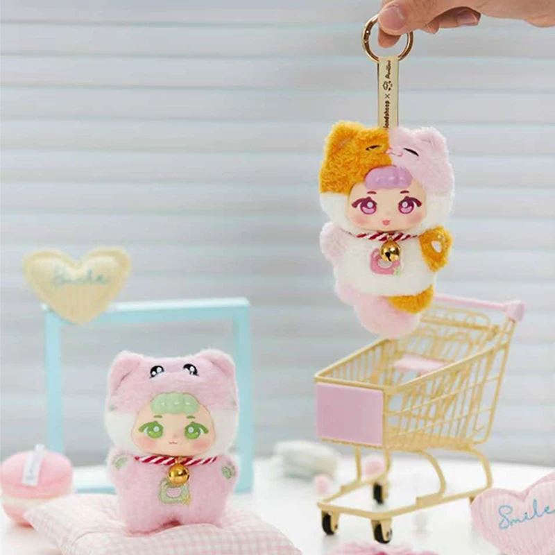 

AMOW Kitten Furry Ball Party Series Cute Blind Box Аниме Кукла Mystery Box Kawaii Cat Фигурка Коробка-сюрприз Подвеска Игрушка