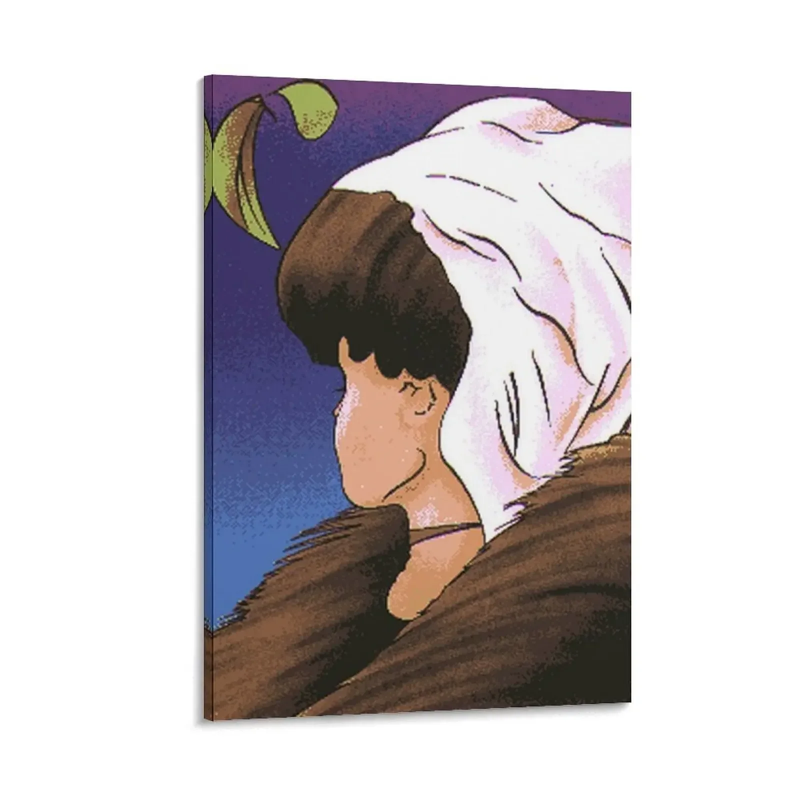 

Optical Illusion - Old lady/Young Lady Canvas Painting korean room decor decorative items for home Paintings for bedroom