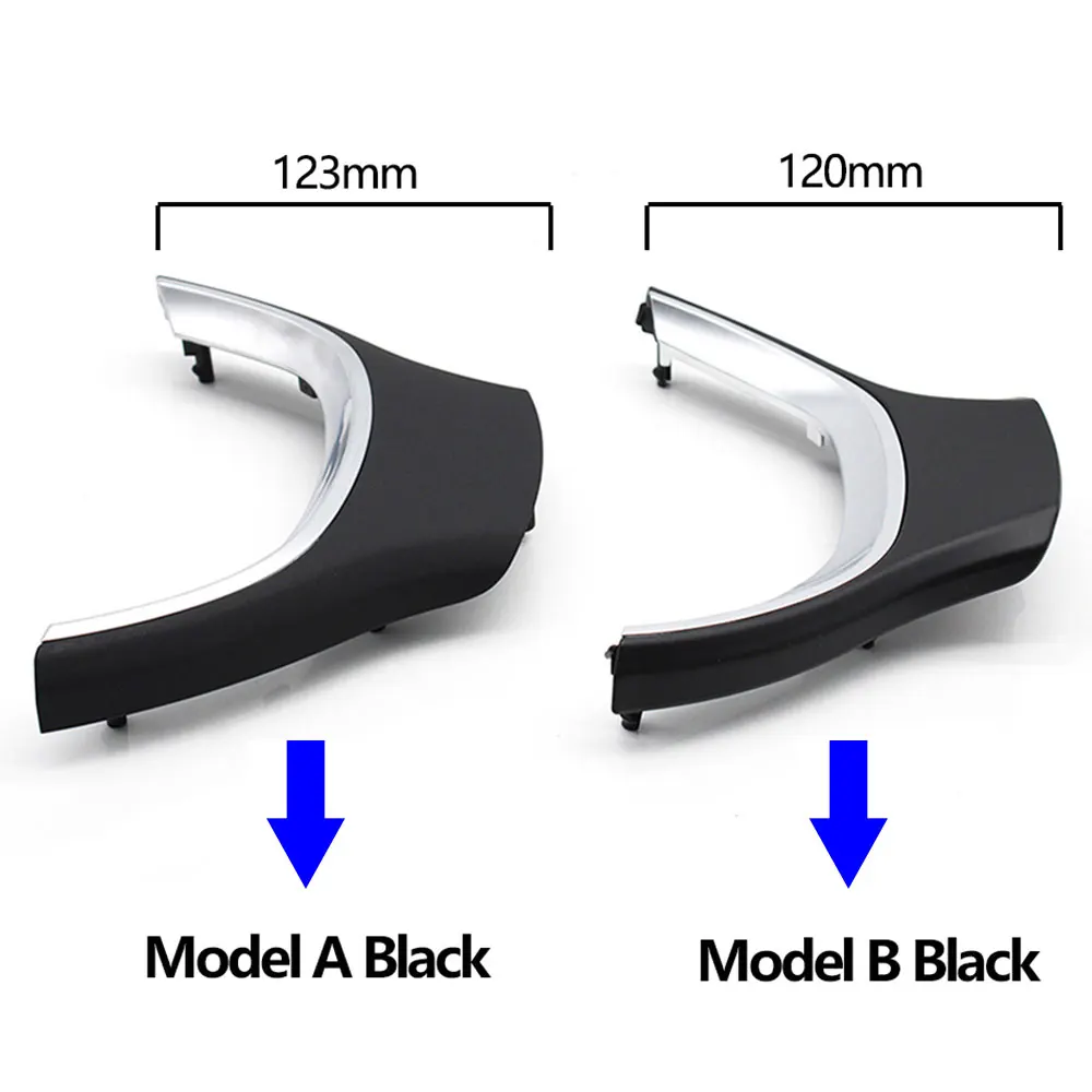 Reemplazo de la cubierta del volante de carbono negro para BMW 5 GT 6 7 Series F10 F11 F07 F06 F12 F01 F02 2009 2010 2011 2012 2013