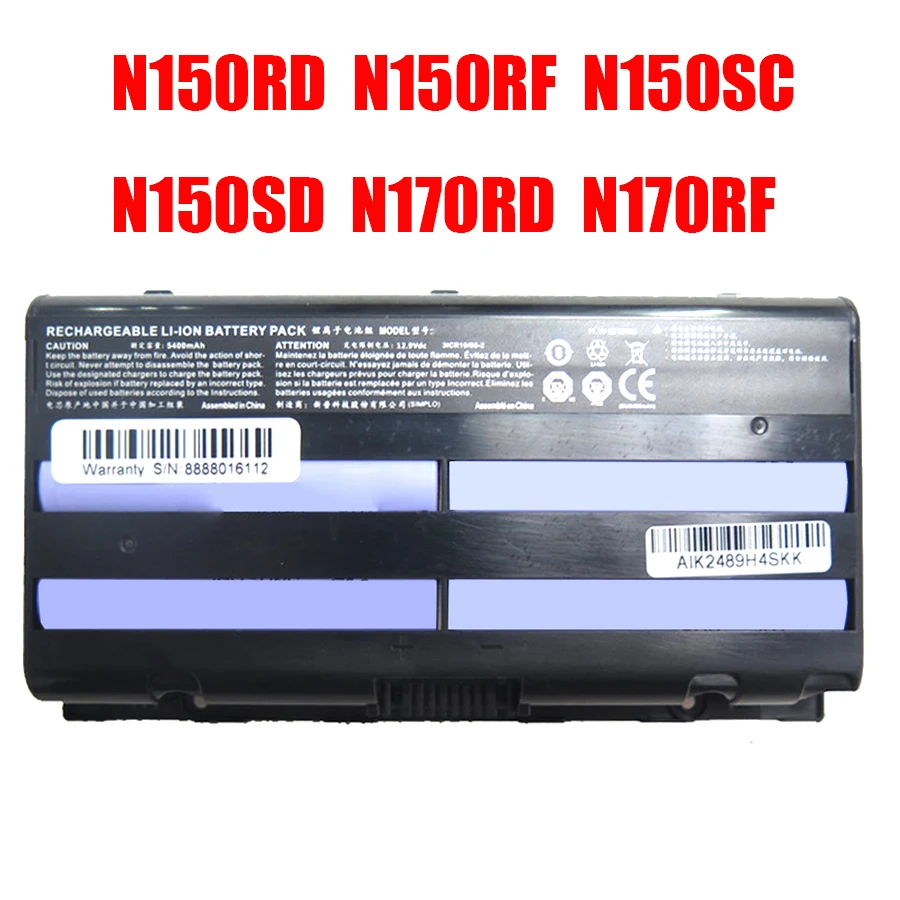 

Laptop Battery For Prostar N150RD N150RF N150SC N150SD N151RD N151RF N151SC N151SD N155RD N155RF N155SC N155SD N170RD N170RF New