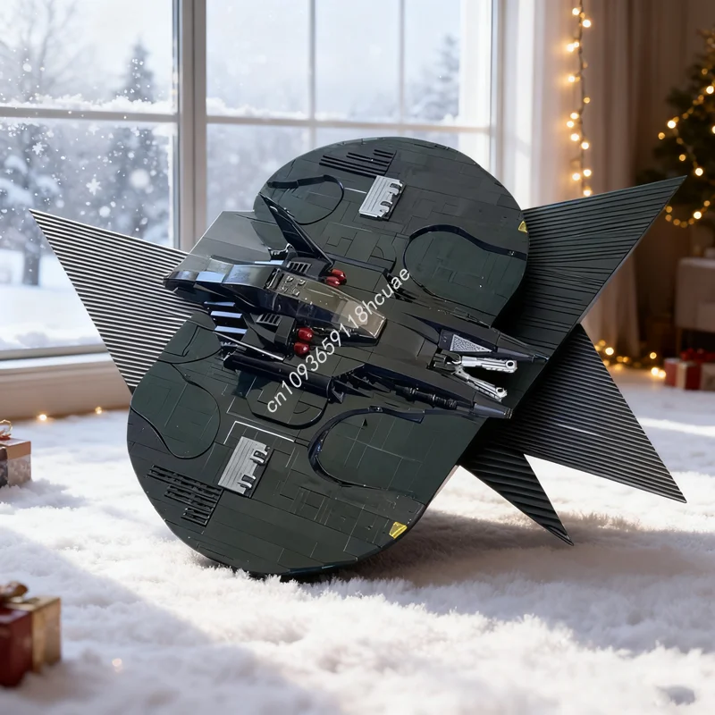 

712pcs MOC Batwing Super Heroes DCD Model Building Blocks Assemble Toys DIY Creative Idea Christmas Gift Education Birthday