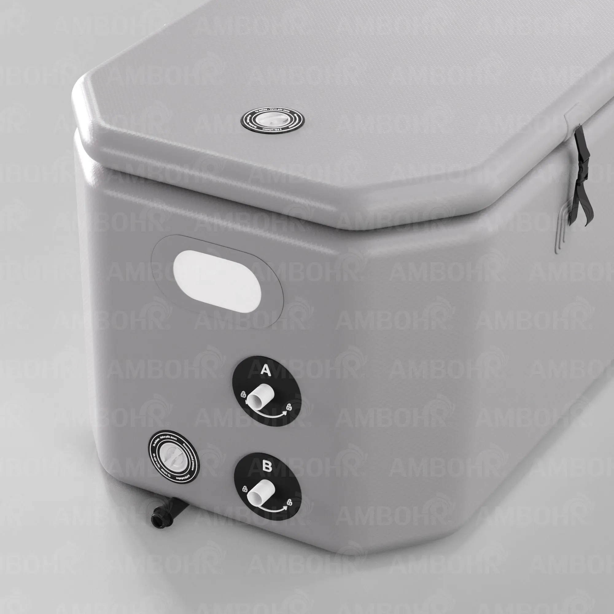 Coofull Modern Gym Fitness Recovery Portable Ice Bath Tub with Inflatable Cold Plunge Chiller Ice Water Therapy for Outdoor Use