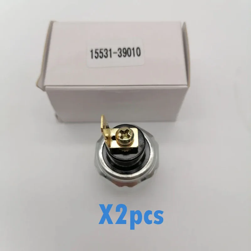 2pcs Oil Pressure Switch 15531-39010 1A024-39010 Fit For Kubota B Series Tractor