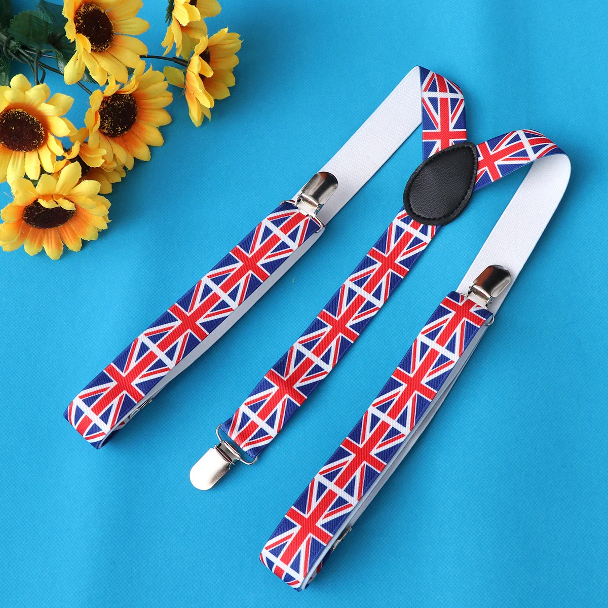 

Print Clip Elastic Clip On Suspenders On Adjustable Elastic Suspenders For Men Women Y Shape Suspender Braces Waist Belt
