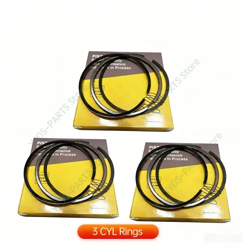 V1505 D1105 D1305 Piston Ring Set STD For Kubota 16292-21050 STD 78mm Rebuild Kit Engine Parts 78*2HK+1.5+4