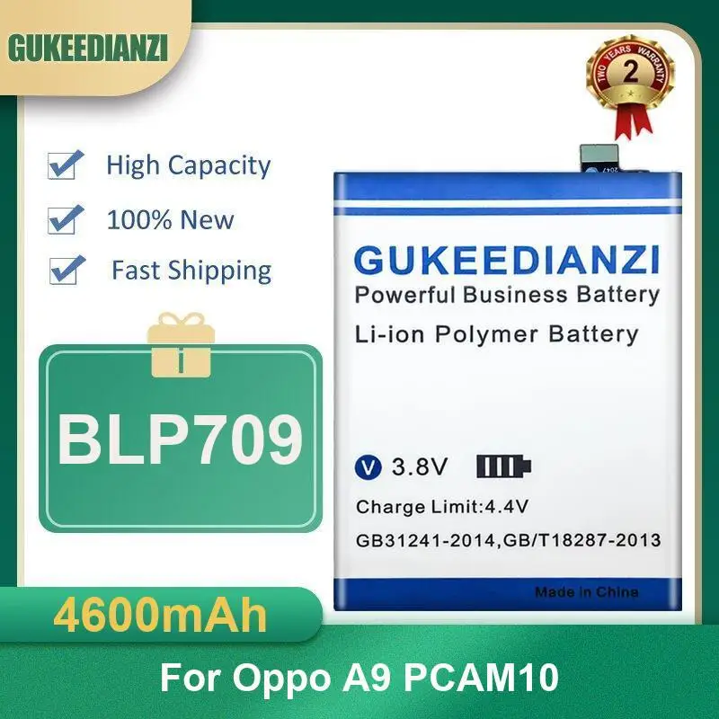 Аккумулятор для Oppo Reno 12F 5G realme GT RMX2202 Neo RMX3031GT 2T RMX3350 A5 A7 A8 A3s A7S A7X F9 Pro (4+128G) C2 Pro/Realme 2