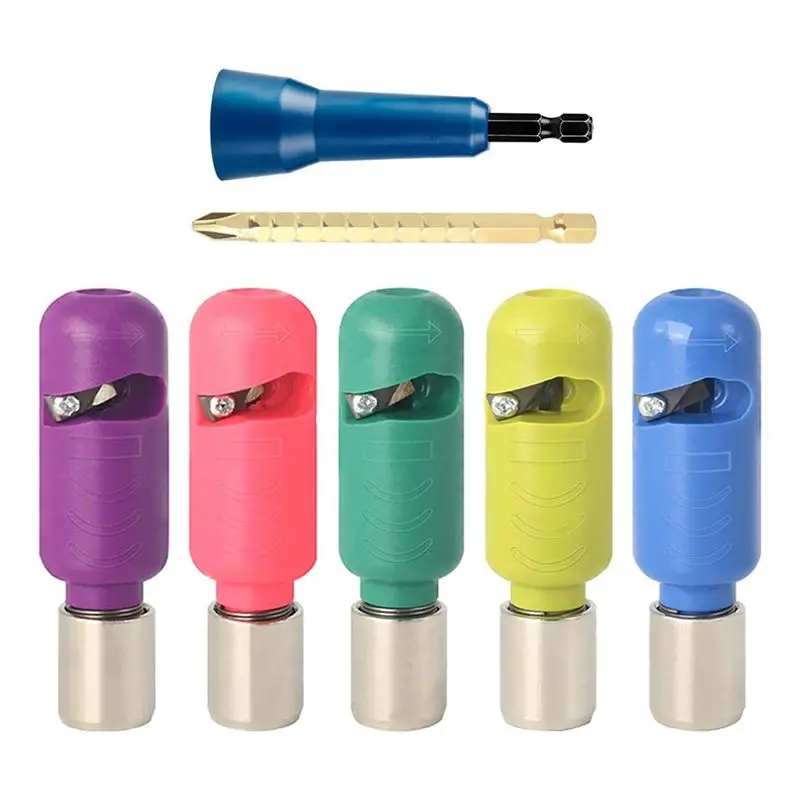 

LIKE WISH Wire Stripping And Twisting Tool Kit With 6 Sizes,Wire Twister Tool For Drill,Wire Stripper For Drill, Perfect Power