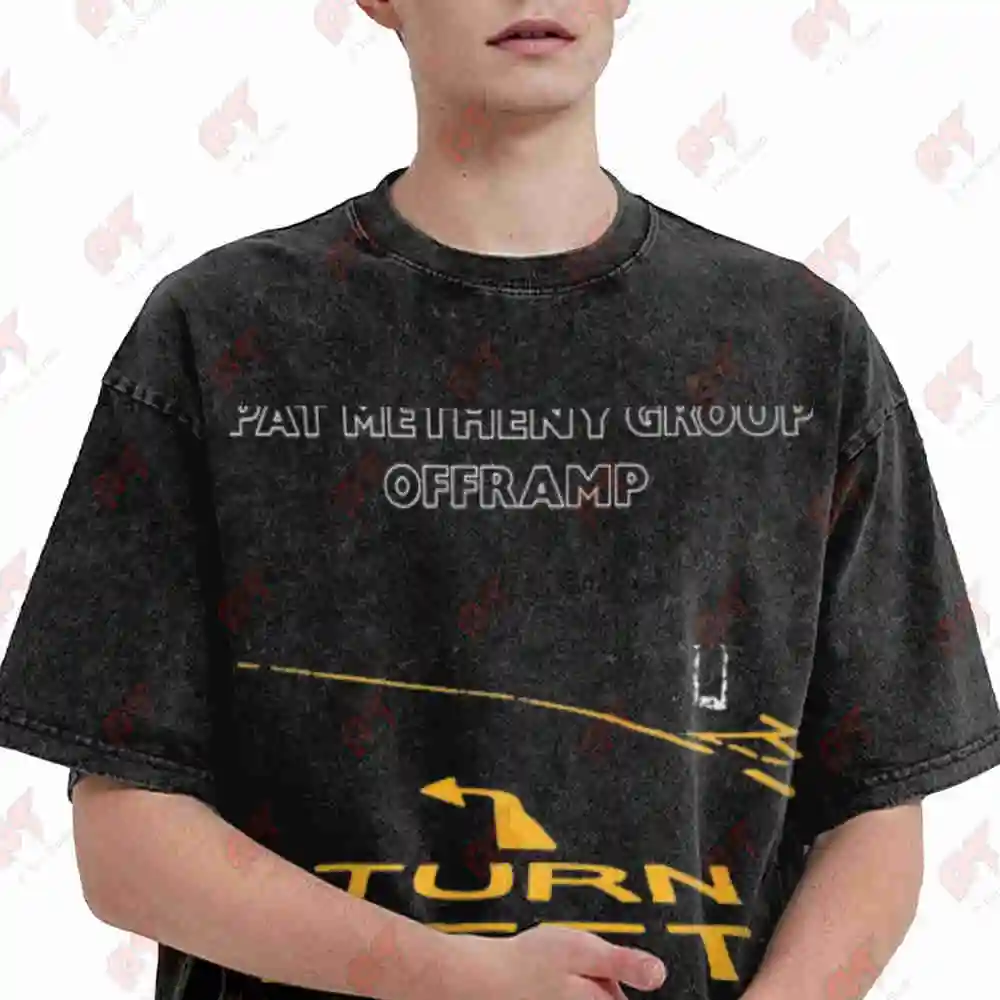 Pat Metheny Group Offramp Vintage Washed Tee Pure Cotton T-Shirt