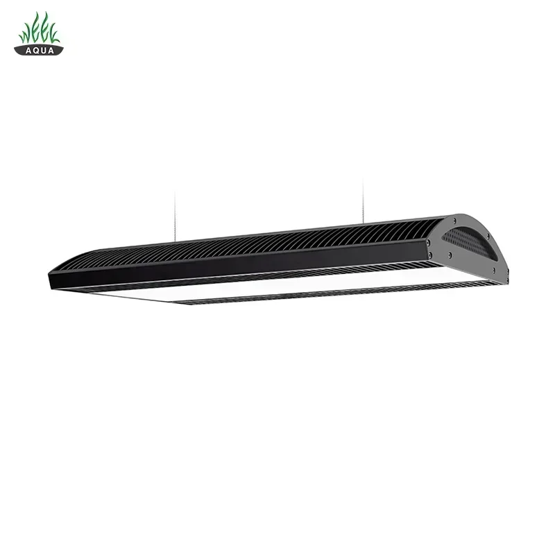 WEEK AQUA A430 PRO 120W Headlight Panel Aquatic Fish Tank Light APP Timing Dimming LED Black White