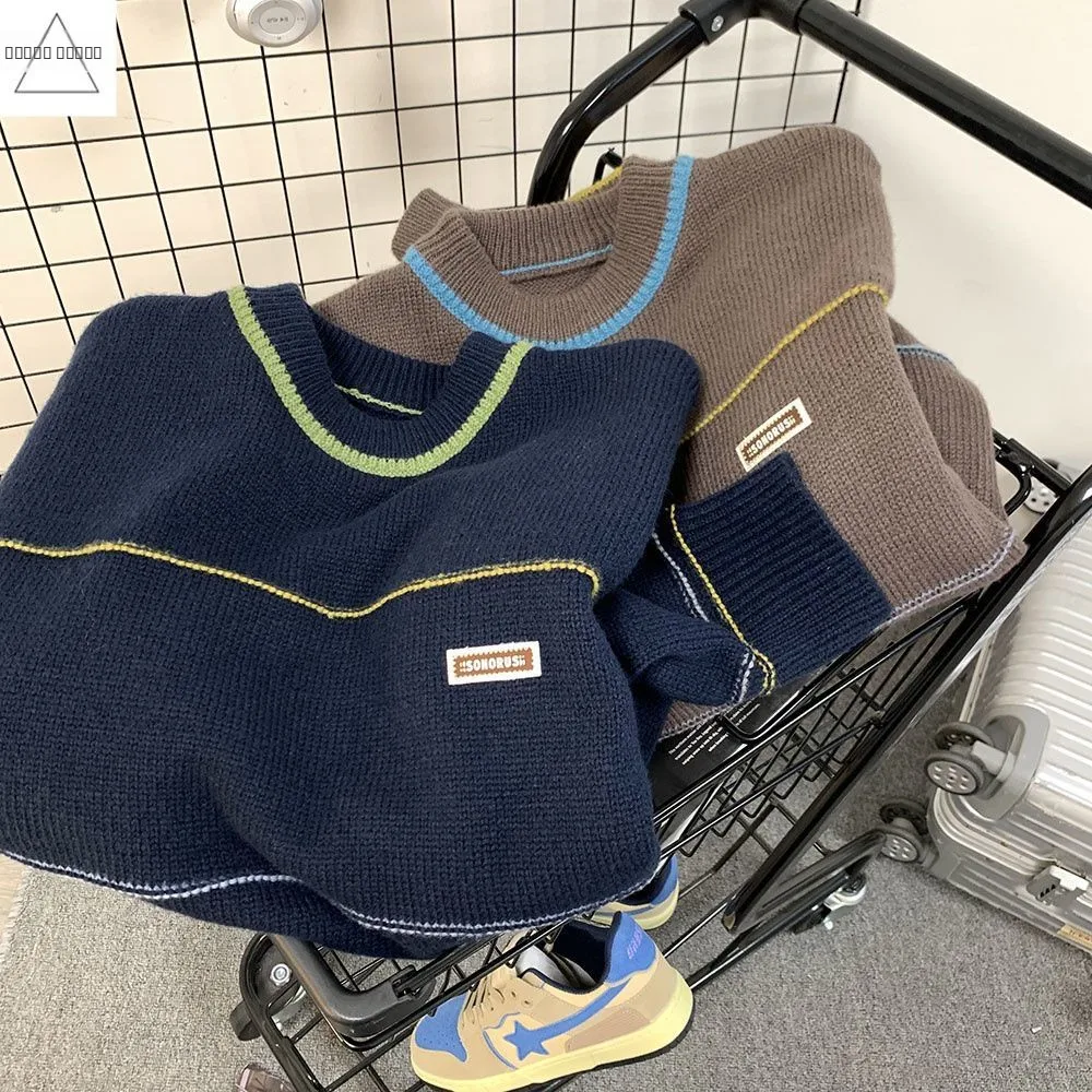 سترة محبوكة كبيرة الحجم للرجال كاجوال مريحة وفضفاضة مناسبة للخريف والشتاء ماركة Faion من ألياف البوليستر بسحاب...