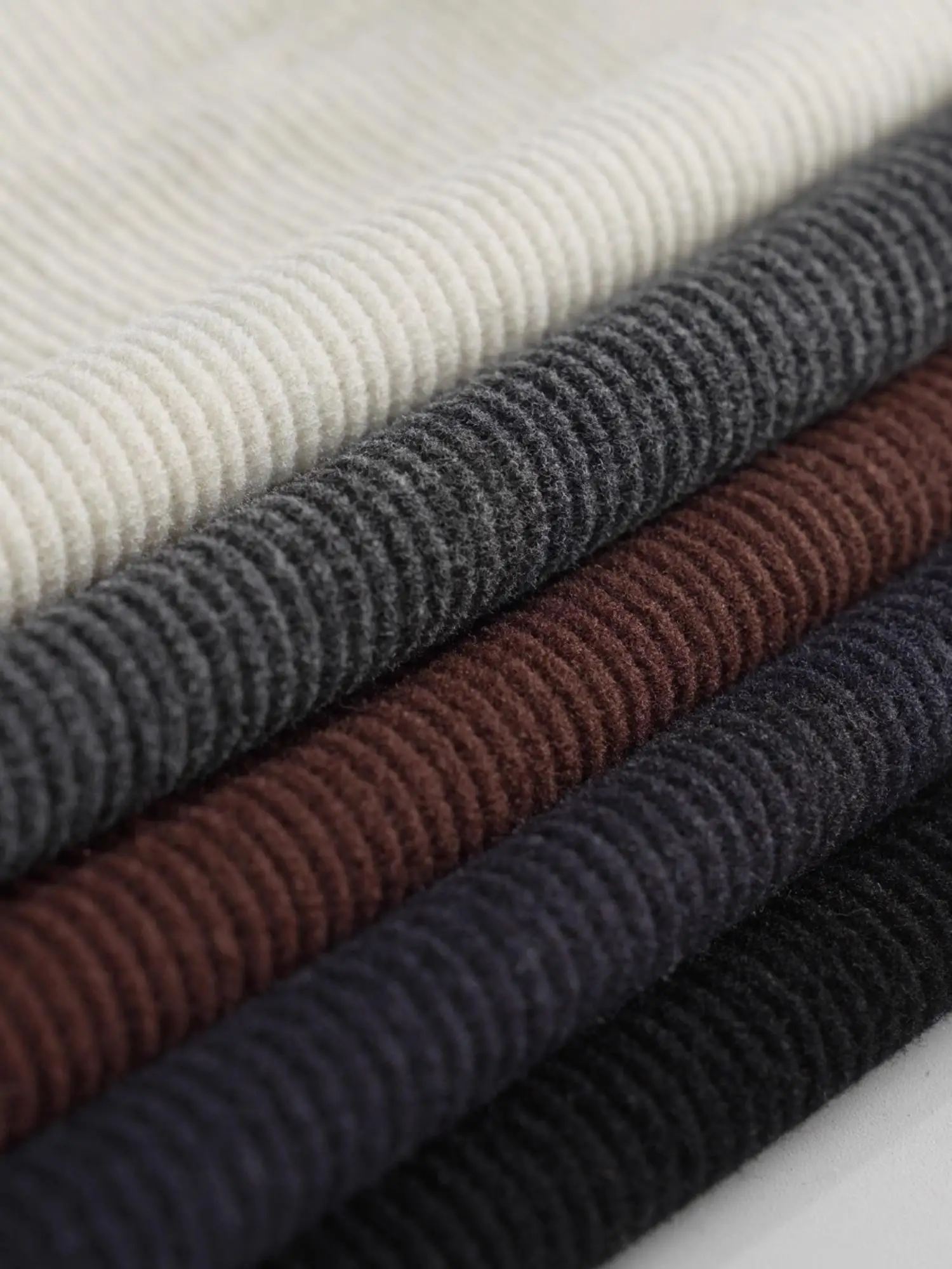 Pantaloni Invernali a Gamba Larga da Donna, Vita Alta, Taglio Dritto, Pantaloni in Maglia Caldi, Pantaloni a Zampa, Pantaloni a Banana