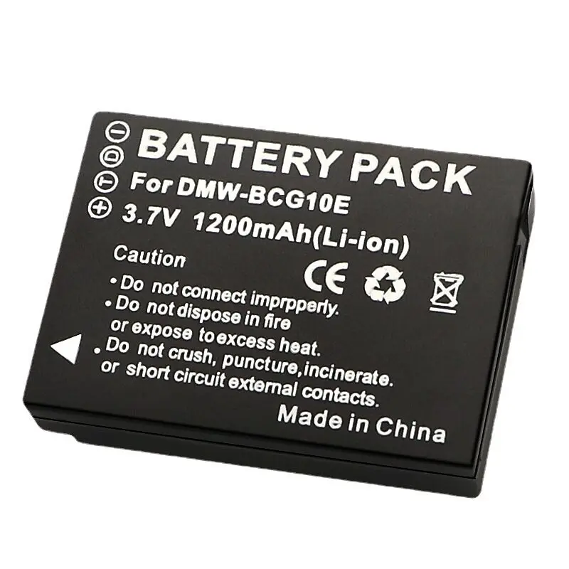 

Аккумулятор для камеры Panasonic CCD DMW-BCG10E ZS1 ZR3 ZS3 ZS5 ZS7 ZS20