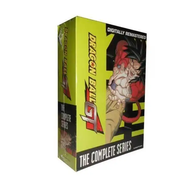 Toriyama Akira Anime Dragon Ball GT Cartoon DVD Kakarotto Son Goku Super Definição 10pcs Disc Record Cosplay DVD Collection