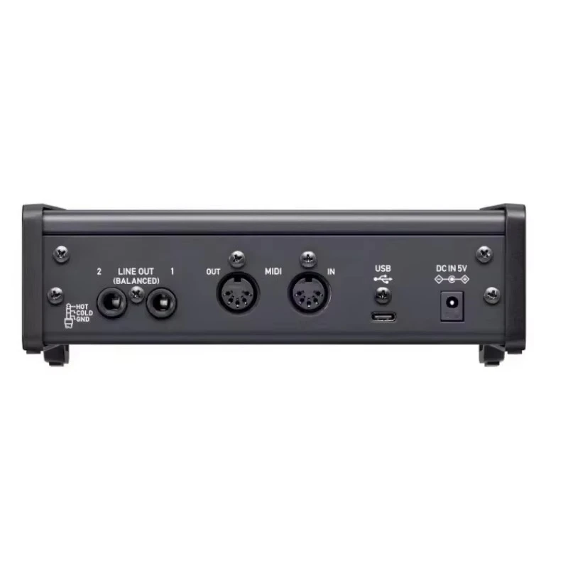 USB Audio Interface US-2x2HR High Resolution Sound Card with Ultra-HDDA Preamp +48V Phantom Power