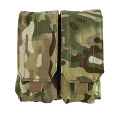 Tactical 5.56 Double Magazine Pouch For M4 M14 M16 AR15 Magazine Molle Flap Cover Magazine Pouch Holder Rifle Accessories