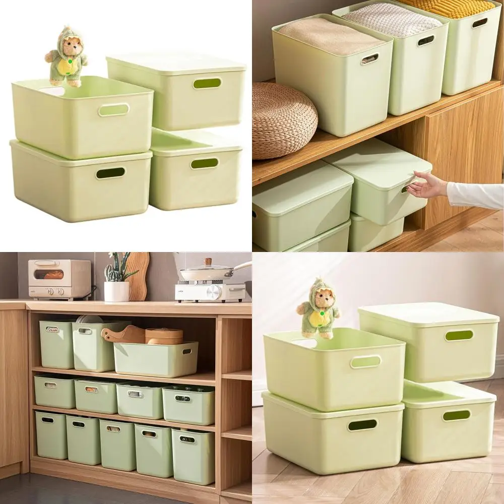 

Большие белые пластиковые контейнеры для хранения с крышками и ручками, идеально подходят для игрушек, закусок, детской комнаты, полки, игровой комнаты, спальни, офиса и