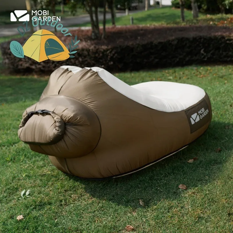 

DZ Outdoor Camping Ultra Light Waterproof Thickened Safe Air Sofa Bed Napping Beach Portable Lazy Inflatable Sofa Inflatable Bed