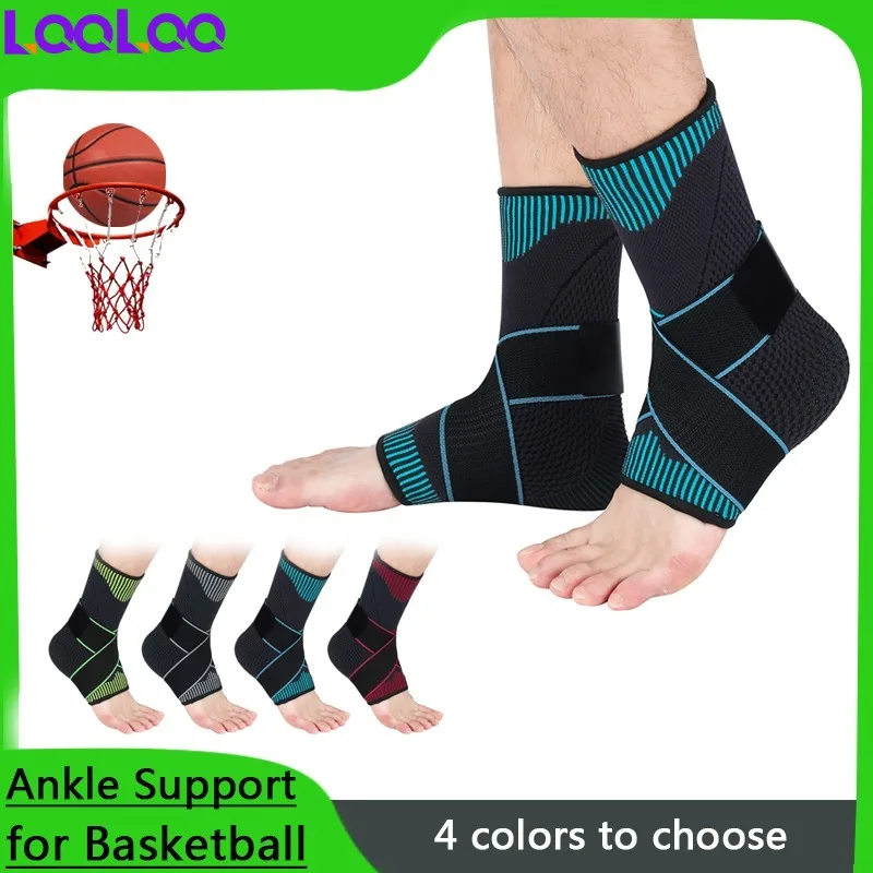 

1Pcs Ankle Support Brace, Adjustable Compression Ankle Support, for Men Women Achilles Tendon Support and Plantar Fasciitis