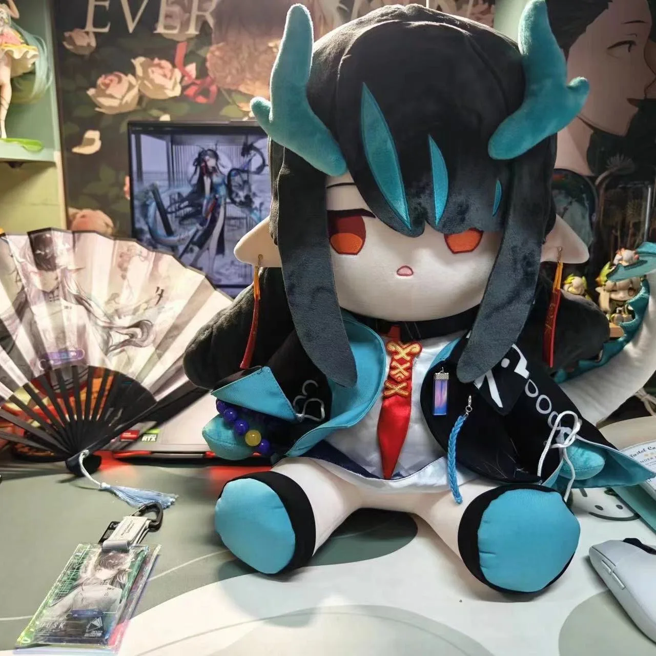 

Tomorrow's Ark Night attribute 40cm cotton doll night fufu Cosplay anime game fan anime gift