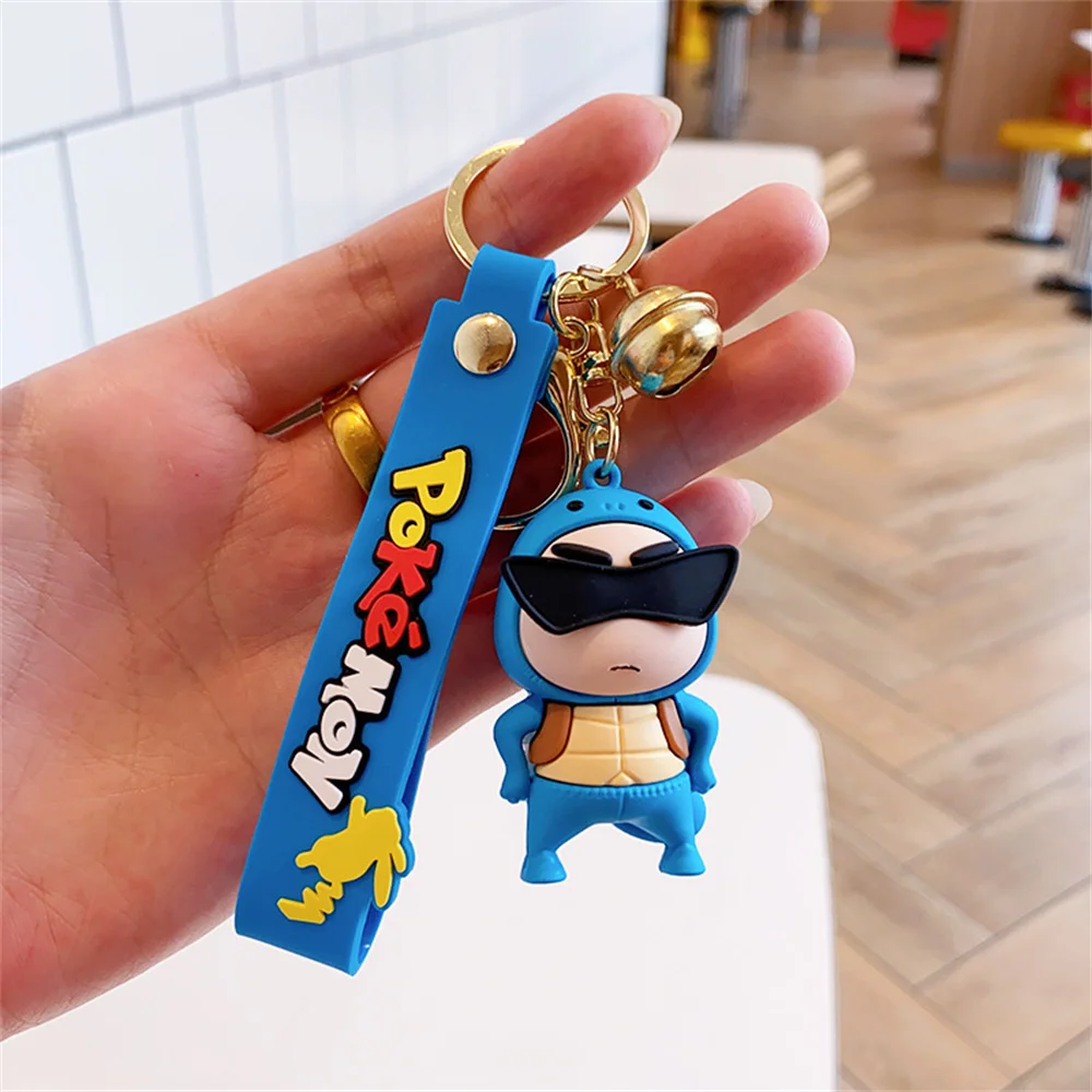 Transform into a cartoon keychain figurine, car backpack pendant, hanging decoration, doll, and small gift