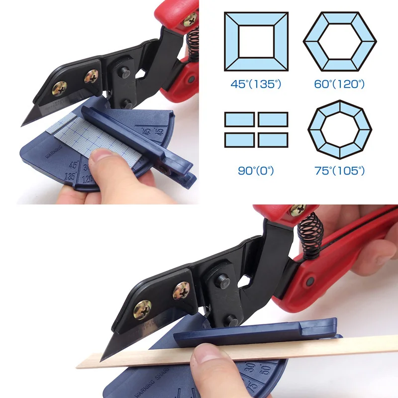 Long blade shears For cutting plywood Multi-angle use Hobby DIY Model Craft Tool