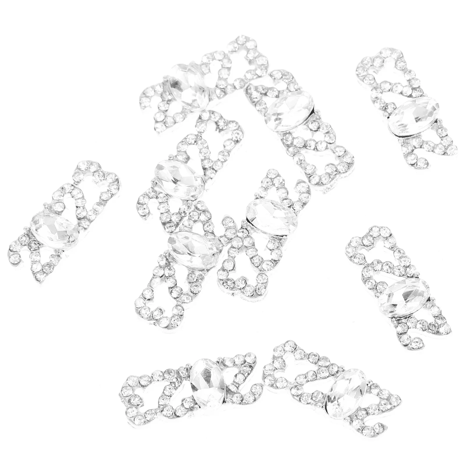 10 قطعة ثلاثية الأبعاد مسمار السحر عدد 2023 أنيق مسمار الفن اكسسوارات الديكور لأظافر القدم لتقوم بها بنفسك مانيكير زينة النساء