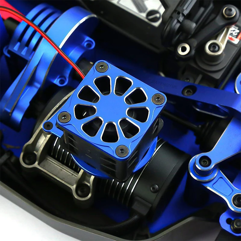 

TRAXXAS 1/8 4WD SLEGE Motor Radiator Aluminum Alloy Heat Dissipation Cover