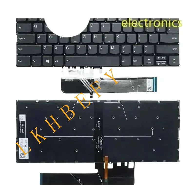 

US Keyboard backlit for Ideapad S540-14IWL K4-IWL C340-14IWL 14API C740-14 K3-IWL K4e-IML K4e-IML Flex14 81SQ 530-14 €€