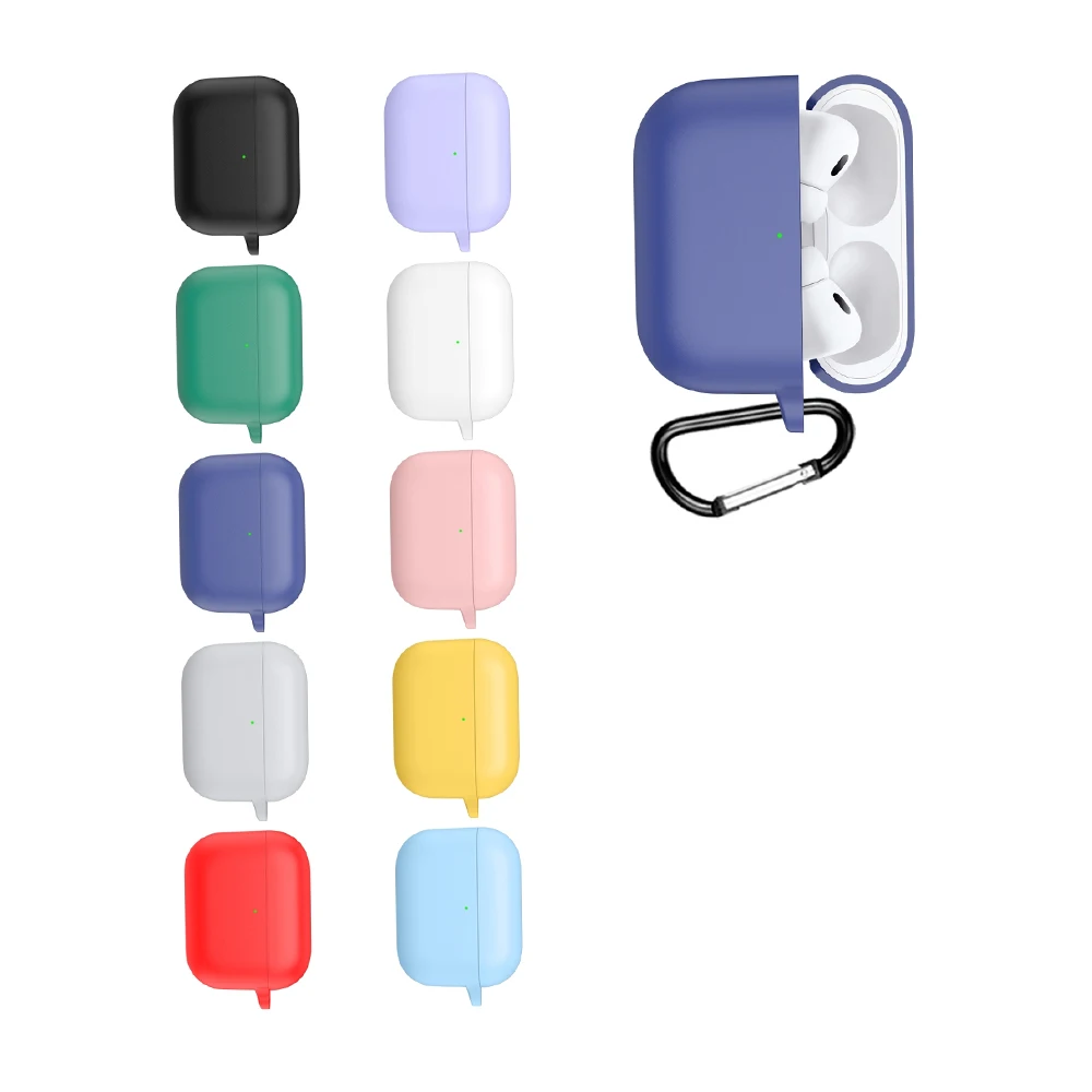 

Silicone Protective Case For Airpods Pro 3, Soft Shockproof Protective Case Cover Headphone Protective Sleeve Case with Keychain