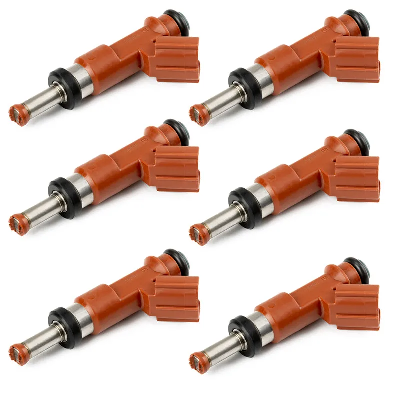 

Set Of 6pcs Flow Matched Fuel Injector Nozzle For Avalon Camry Rav4 For Es350 Rx330 Repair 23250-31050 842-12322 High Quality