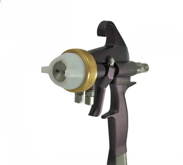 manual spray gun PE paint blue and white water piano paint nano spray gun